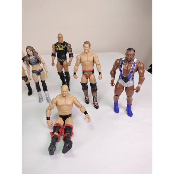 2011-12 WWE Wrestling Figure Lot Of 9 - Picture 4 of 5